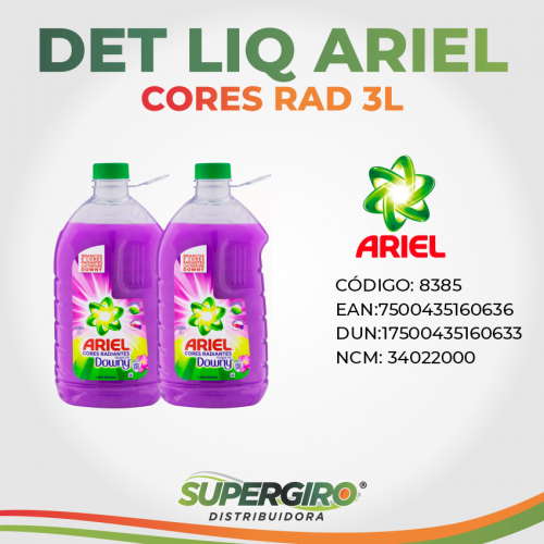 Detergente Líquido Ariel 3l