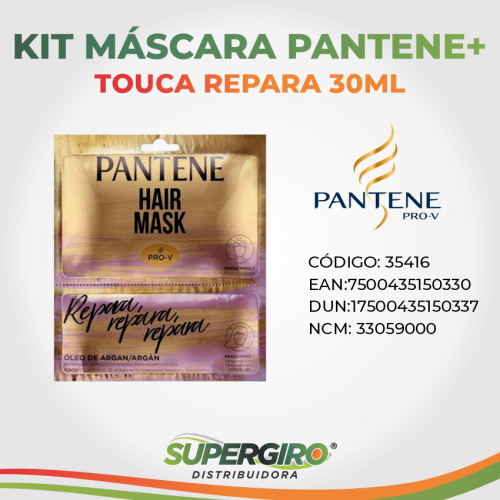 Kit Máscara Pantene+Touca Repara 30 ml