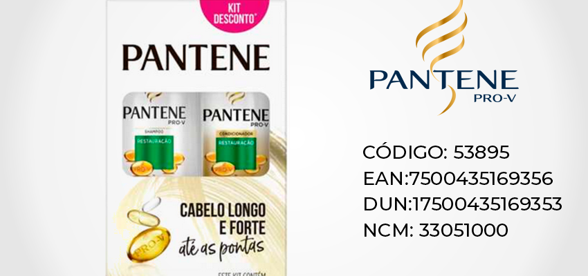 Kit Pantene Shampoo 350 ml+Condicionador Restauração 175 ml