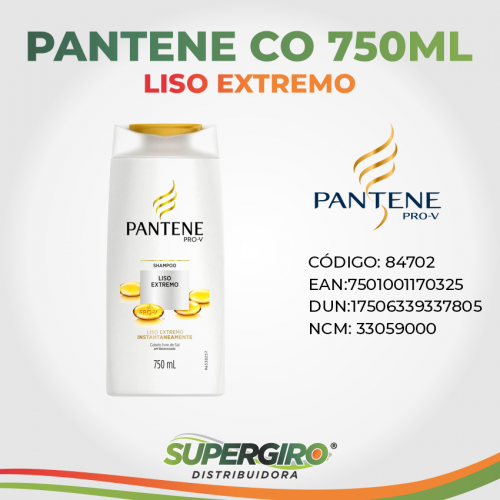 Pantene Condicionador 750 ml - Liso Extremo