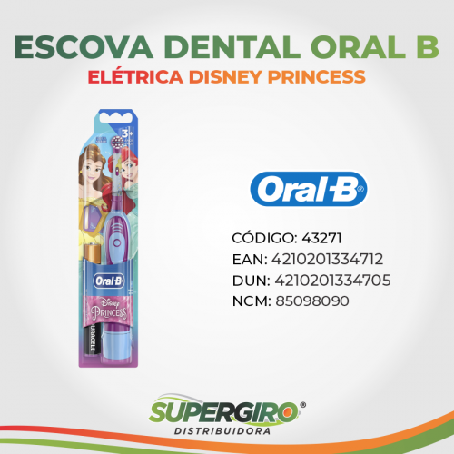 Escova Dental Oral-B Disney Princess