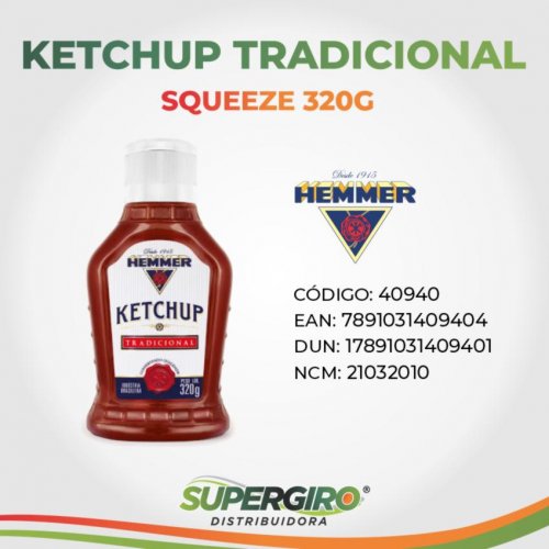 Ketchup Tradicional 320g