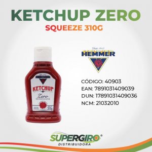 Ketchup Zero 310g