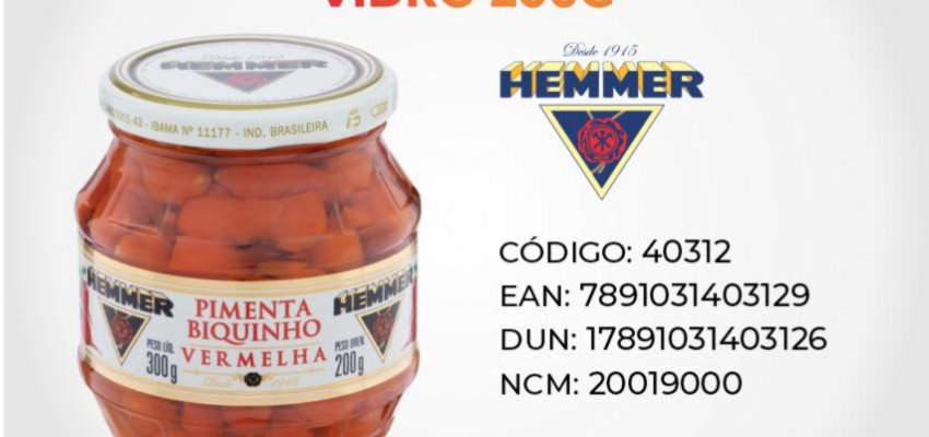 Pimenta Biquinho Hemmer 200g
