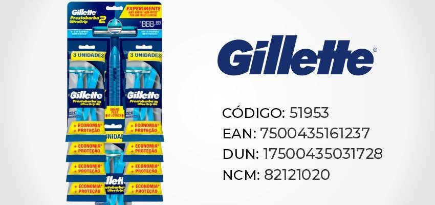 Aparelho Gillette Prestobarba 2 Ultragrip Cabeça Fixa